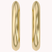 Classic Gold Small Huggie Hoop Earrings