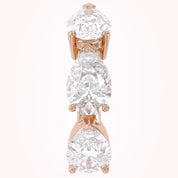 1.20 CTW Lab Grown Diamond Pear Single Cuff Earring