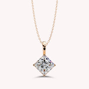 Celestia Pear Shape Lab Grown Diamond Solitaire Pendant Necklace