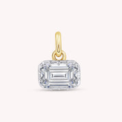 Celestia Emerald Cut Lab Grown Diamond Pendant