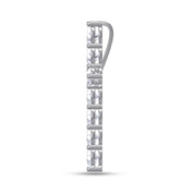 Cross Pendant In Lab Created Moissanite