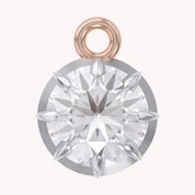1 Cttw Round Cut Lab Grown Diamond Solitaire Pendant Necklace