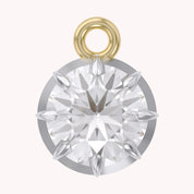 1 Cttw Round Cut Lab Grown Diamond Solitaire Pendant Necklace