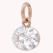 1.00 Carat Oval Shape Lab Grown Diamond Solitaire Pendant