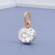 1.00 Carat Oval Shape Lab Grown Diamond Solitaire Pendant