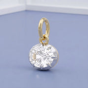 1.00 Carat Oval Shape Lab Grown Diamond Solitaire Pendant