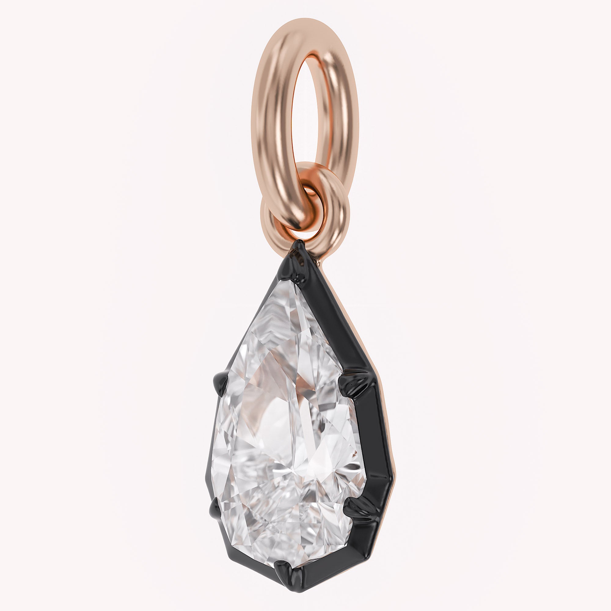 Multi Shape Lab Grown Diamond Solitaire Pendant