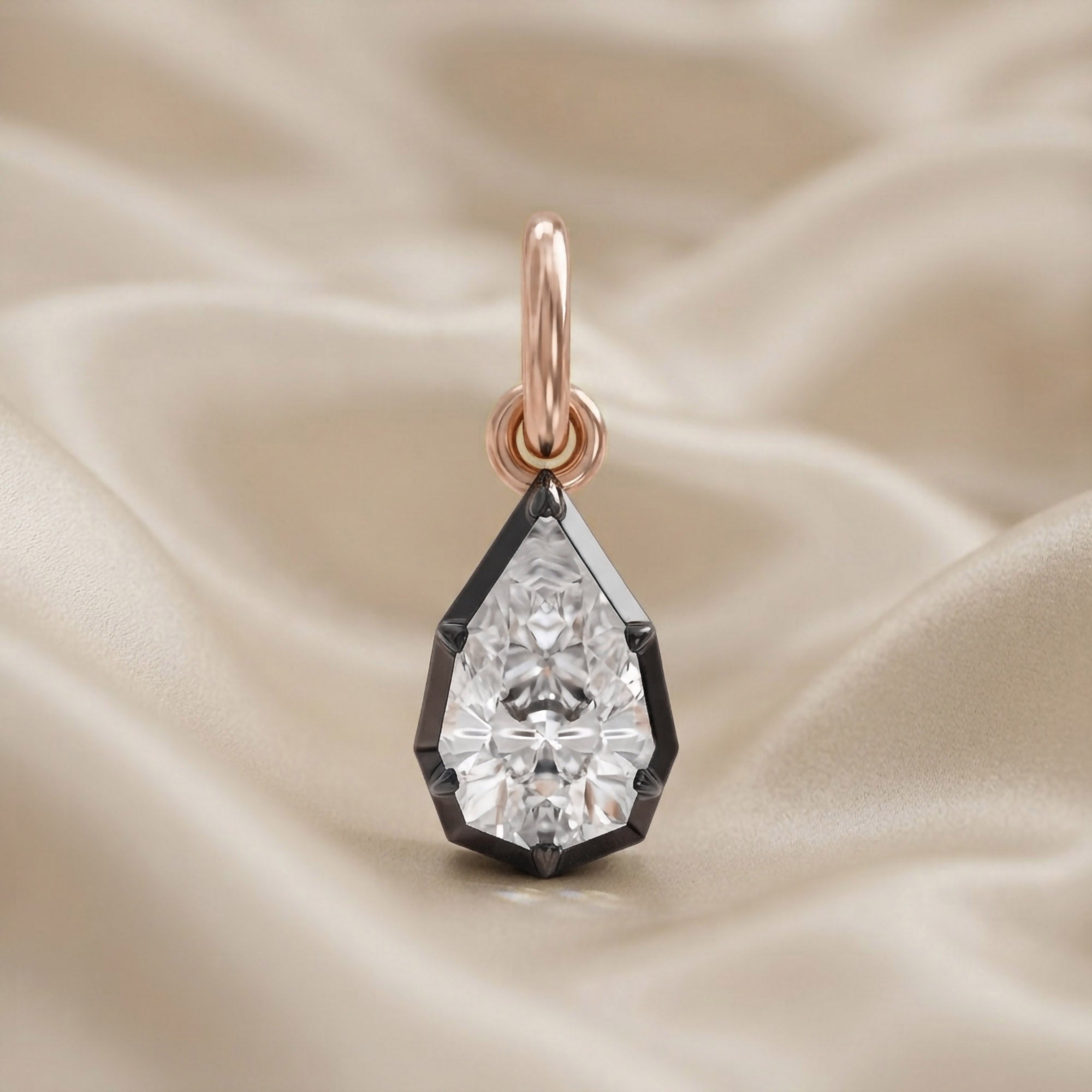 Multi Shape Lab Grown Diamond Solitaire Pendant