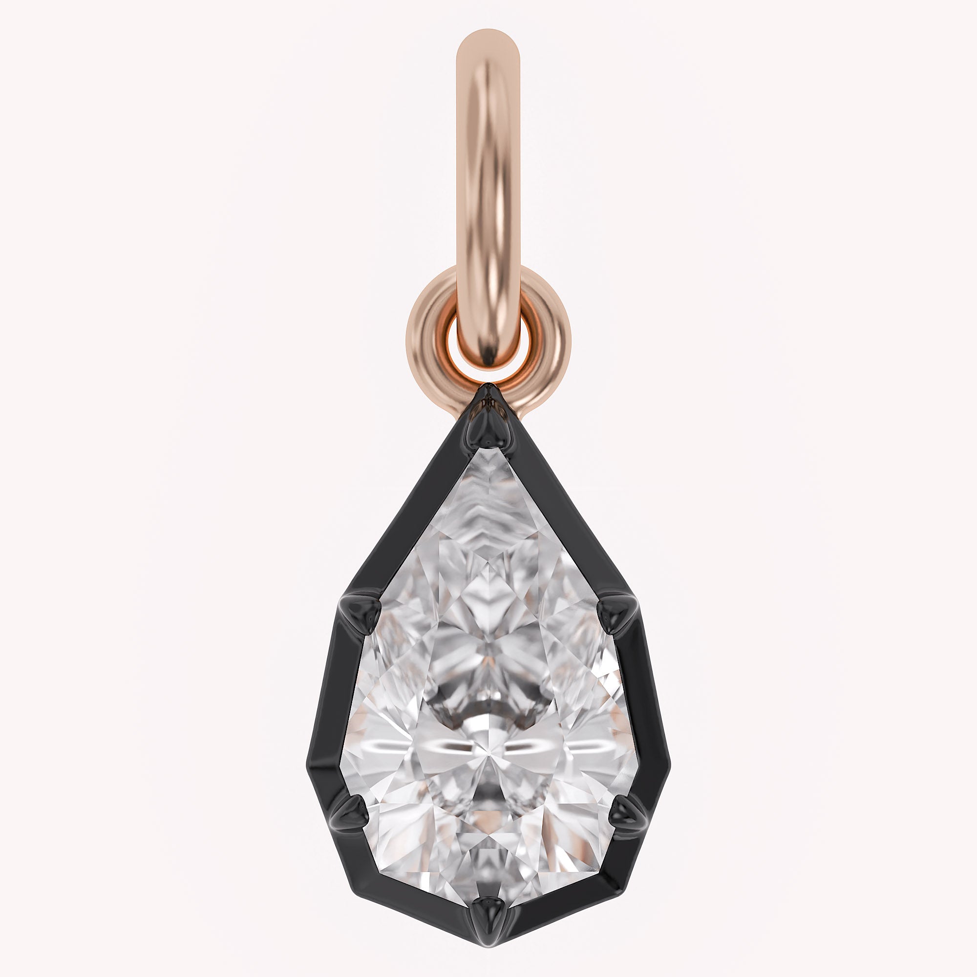 Multi Shape Lab Grown Diamond Solitaire Pendant