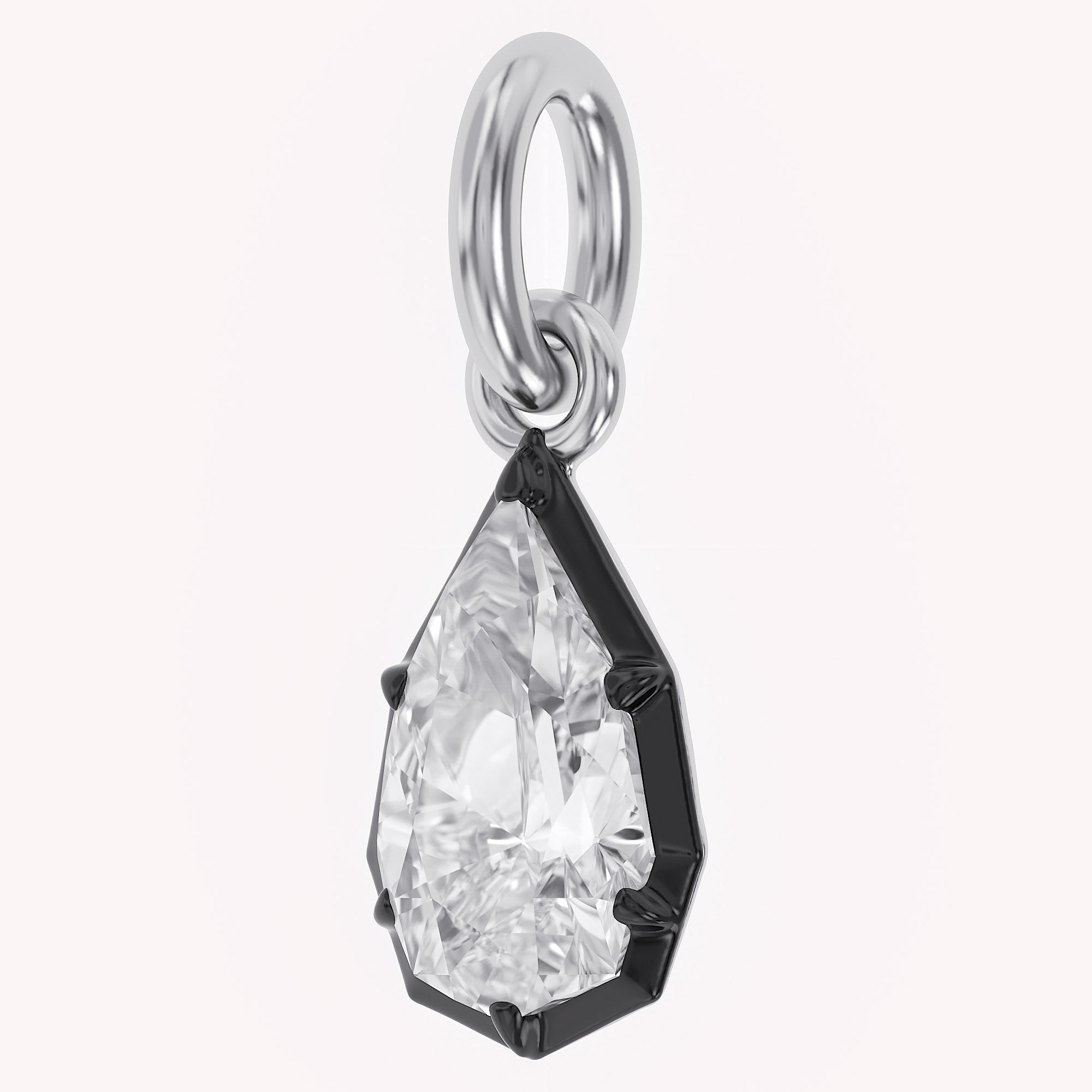 Multi Shape Lab Grown Diamond Solitaire Pendant