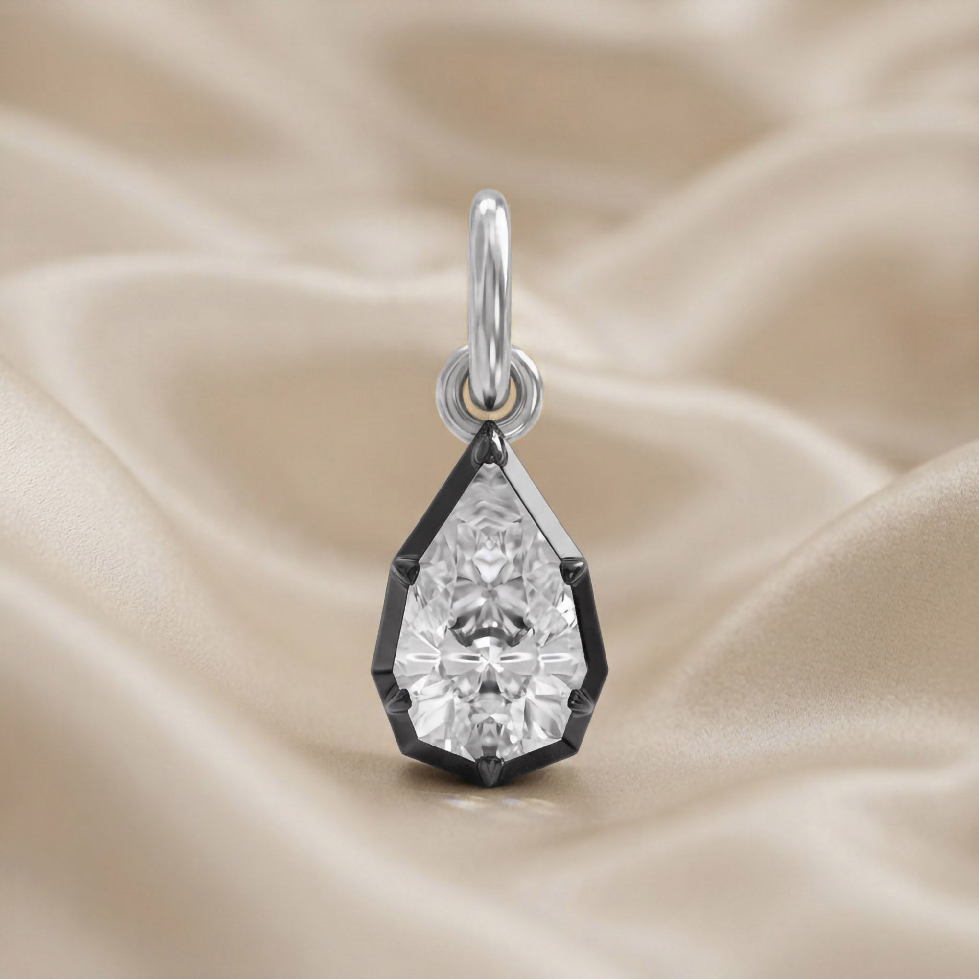 Multi Shape Lab Grown Diamond Solitaire Pendant