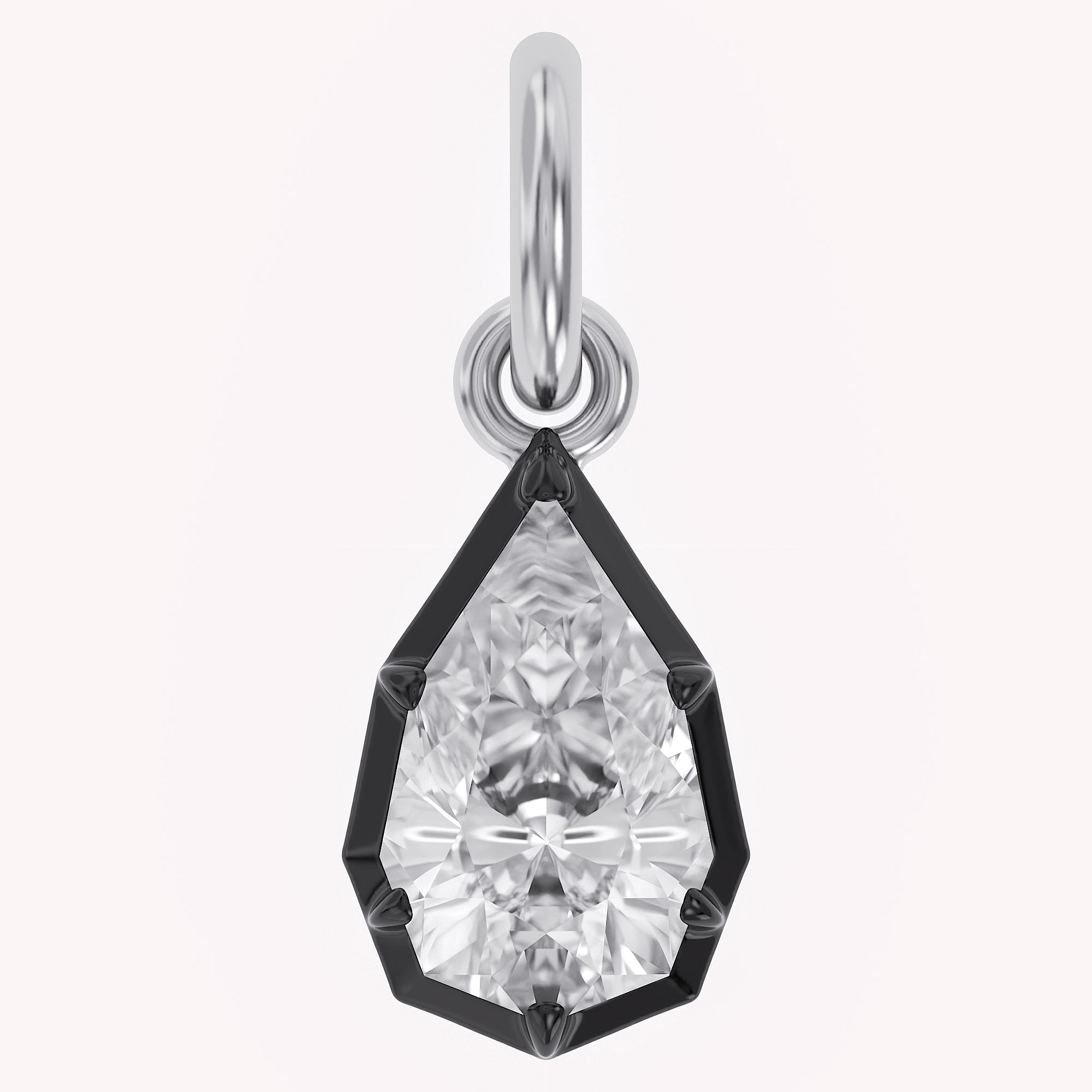 Multi Shape Lab Grown Diamond Solitaire Pendant