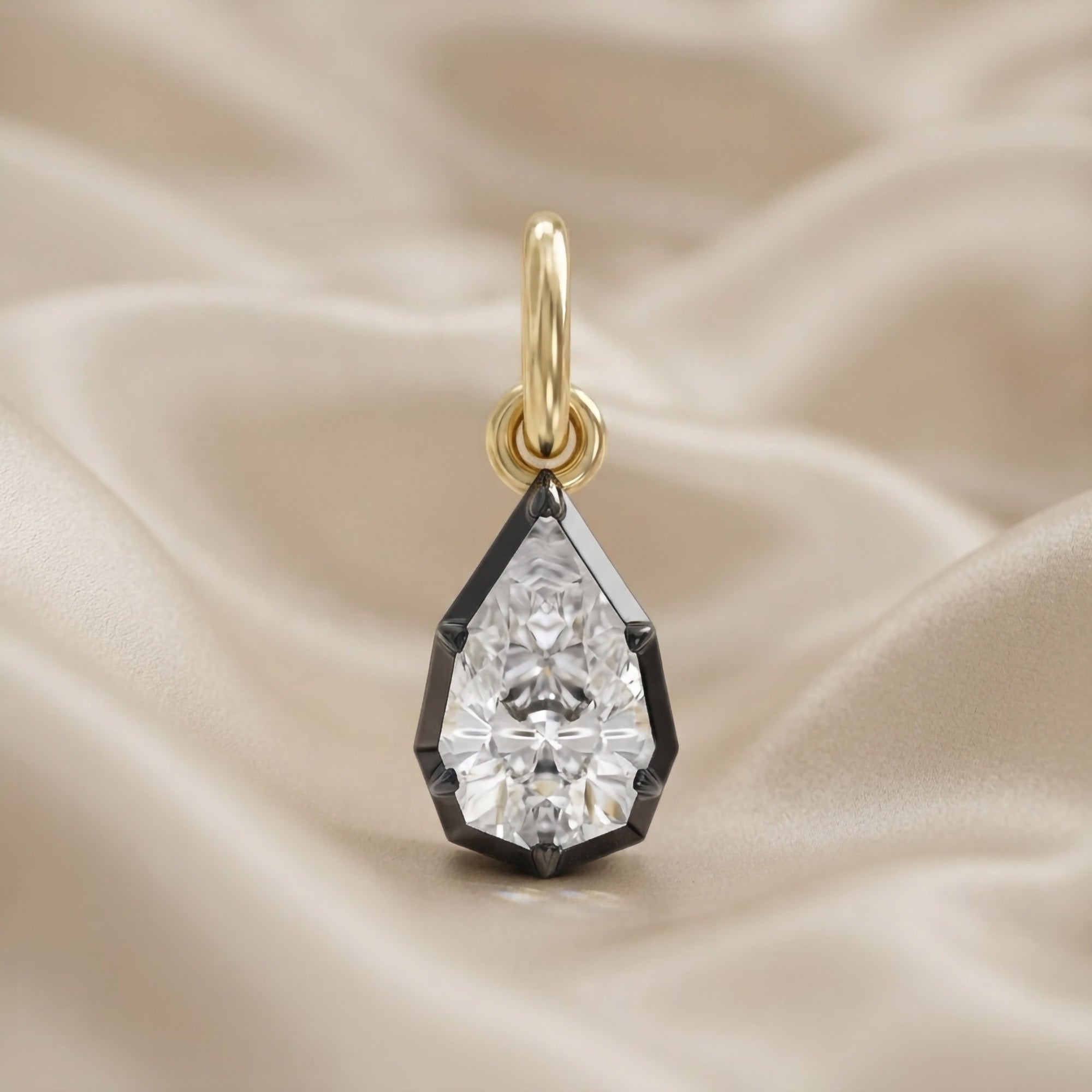 Multi Shape Lab Grown Diamond Solitaire Pendant