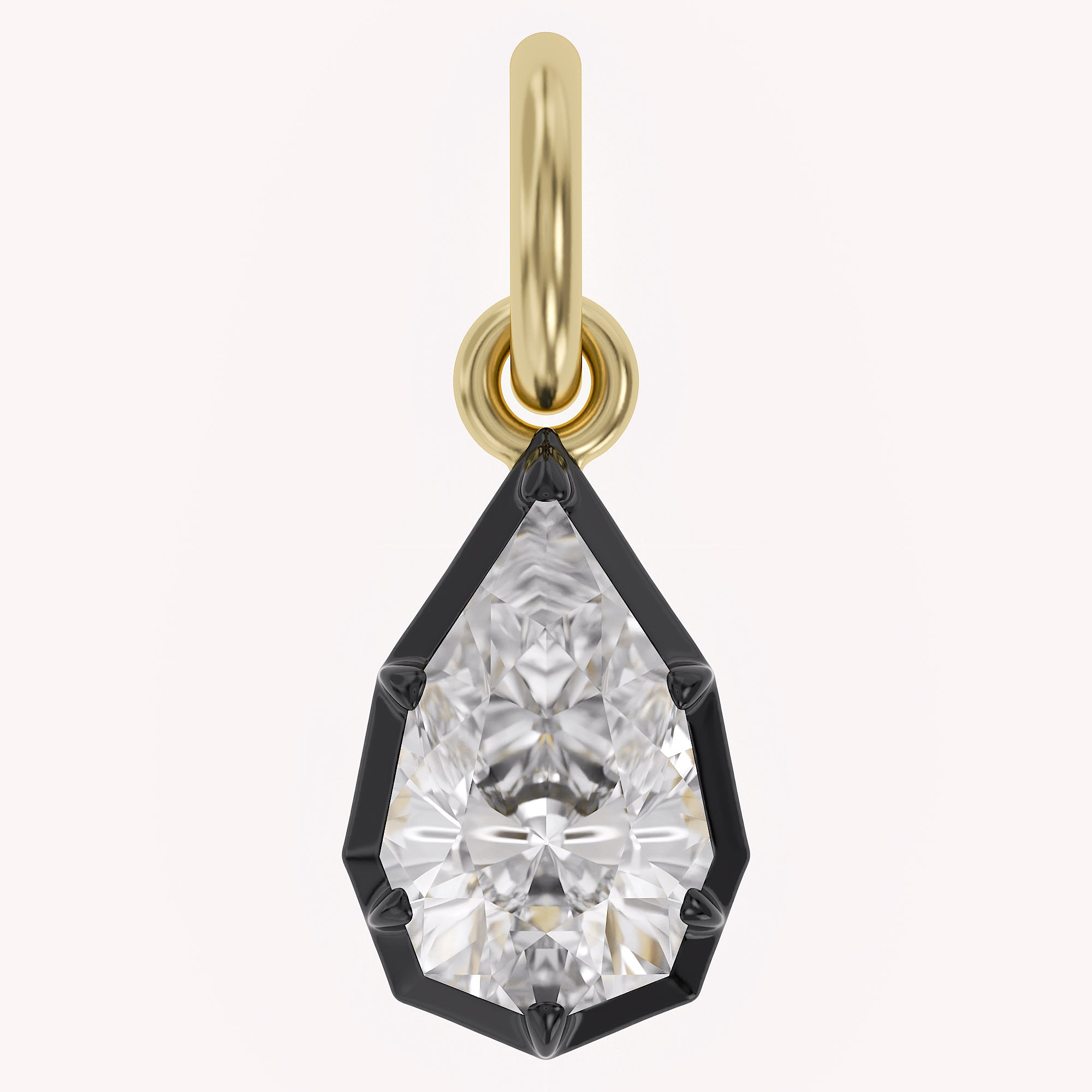 Multi Shape Lab Grown Diamond Solitaire Pendant