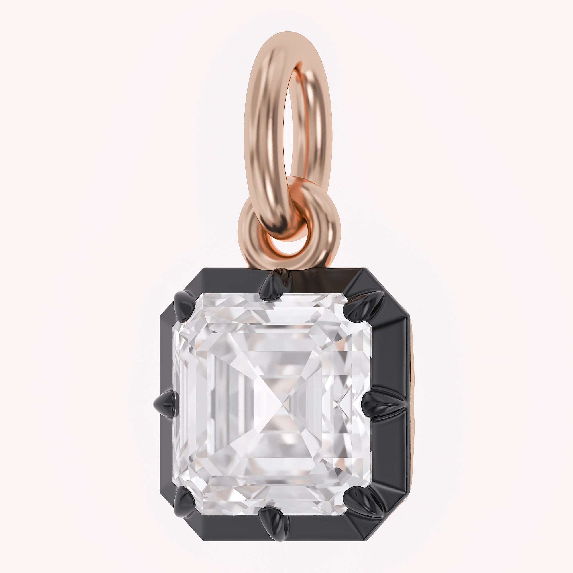 Multi Shape Lab Grown Diamond Solitaire Pendant