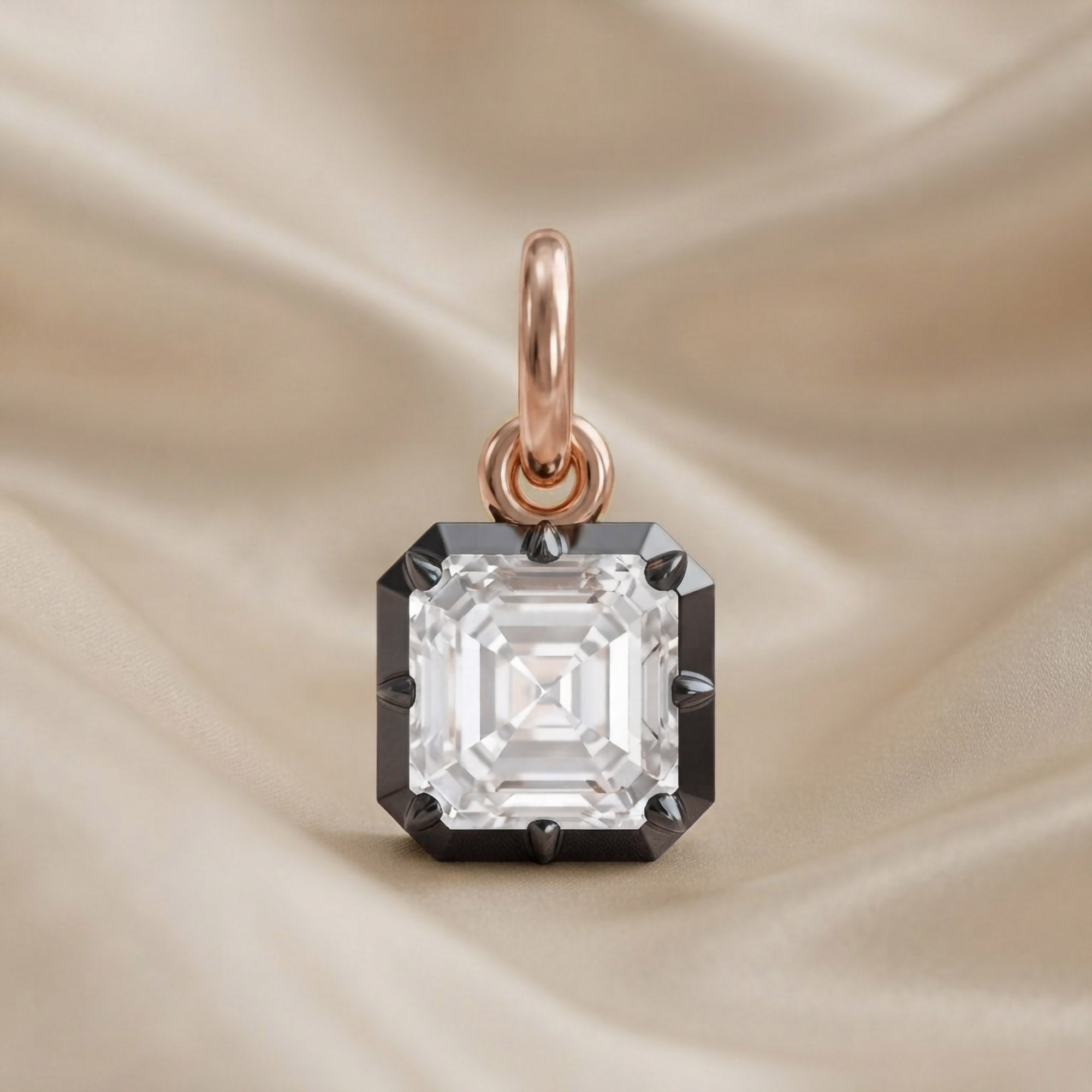 Multi Shape Lab Grown Diamond Solitaire Pendant