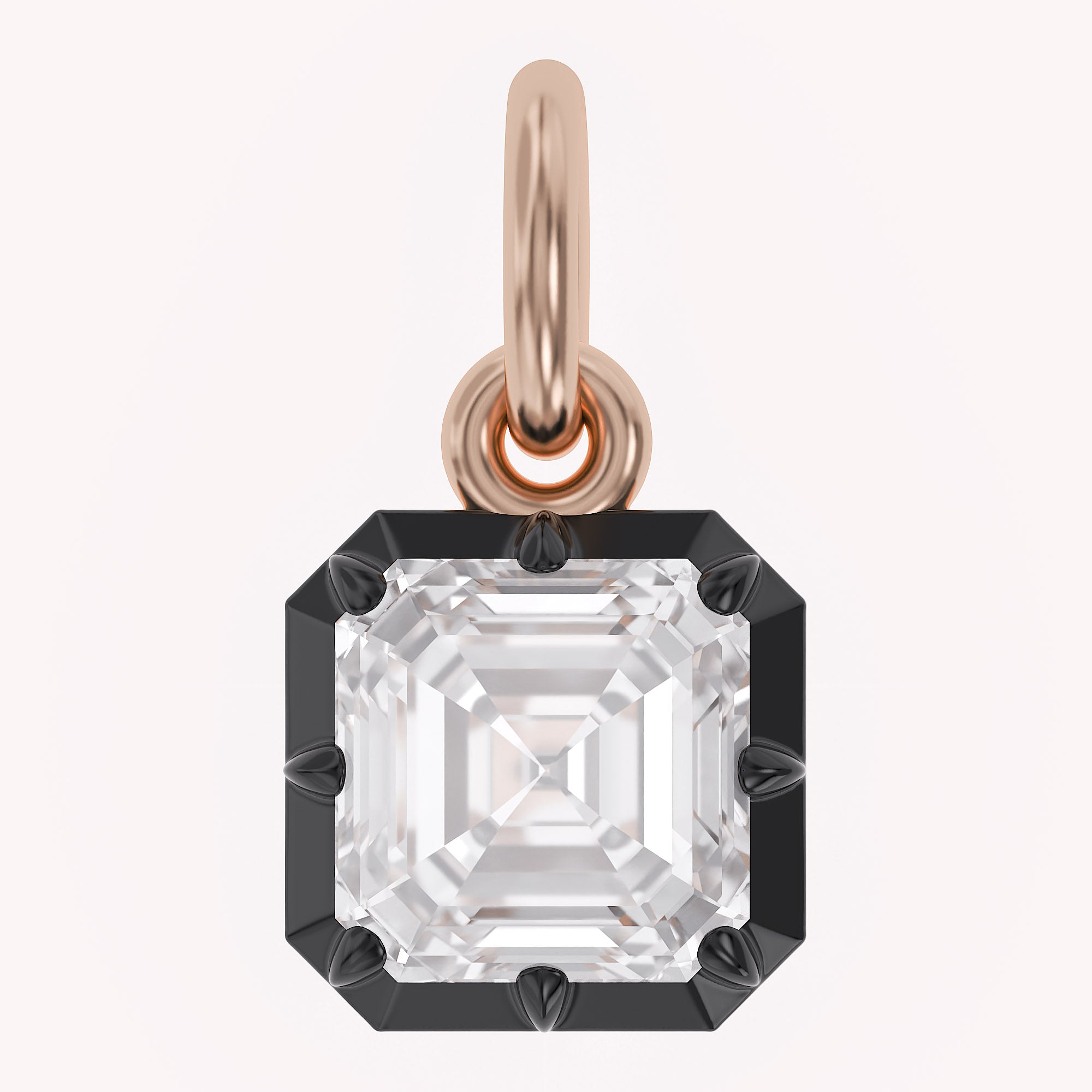 Multi Shape Lab Grown Diamond Solitaire Pendant