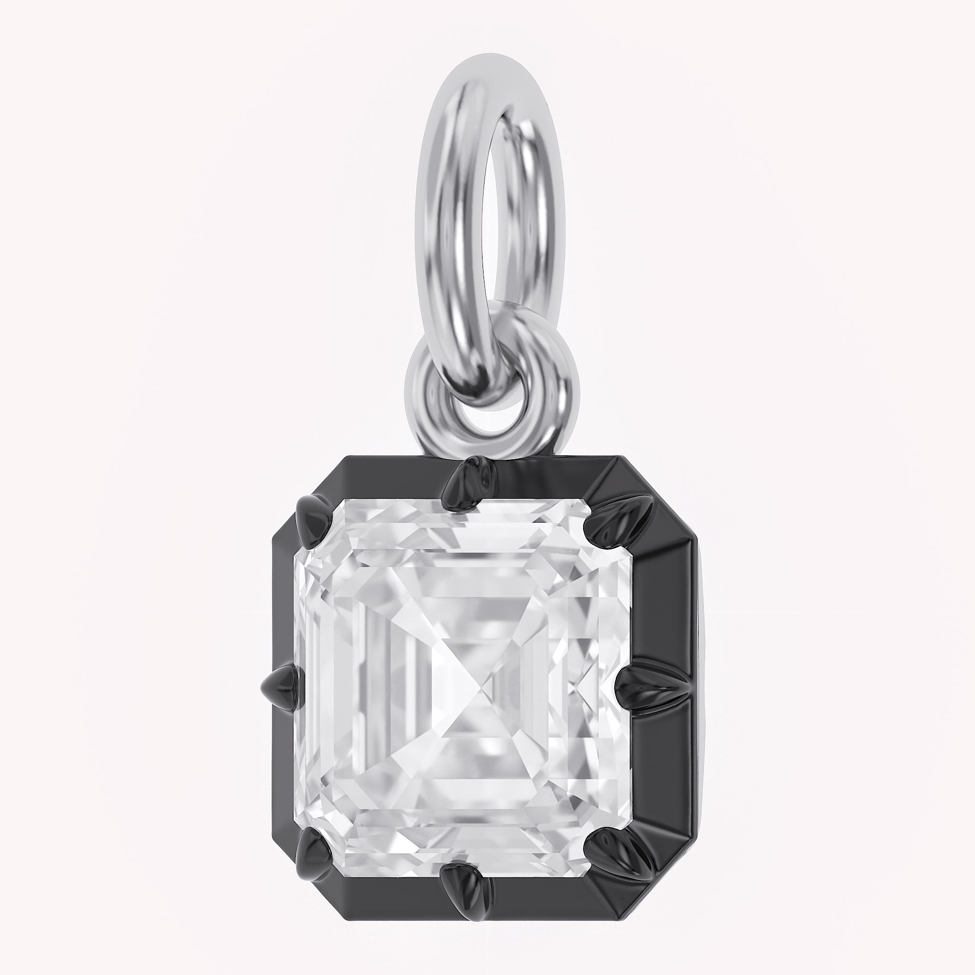 Multi Shape Lab Grown Diamond Solitaire Pendant