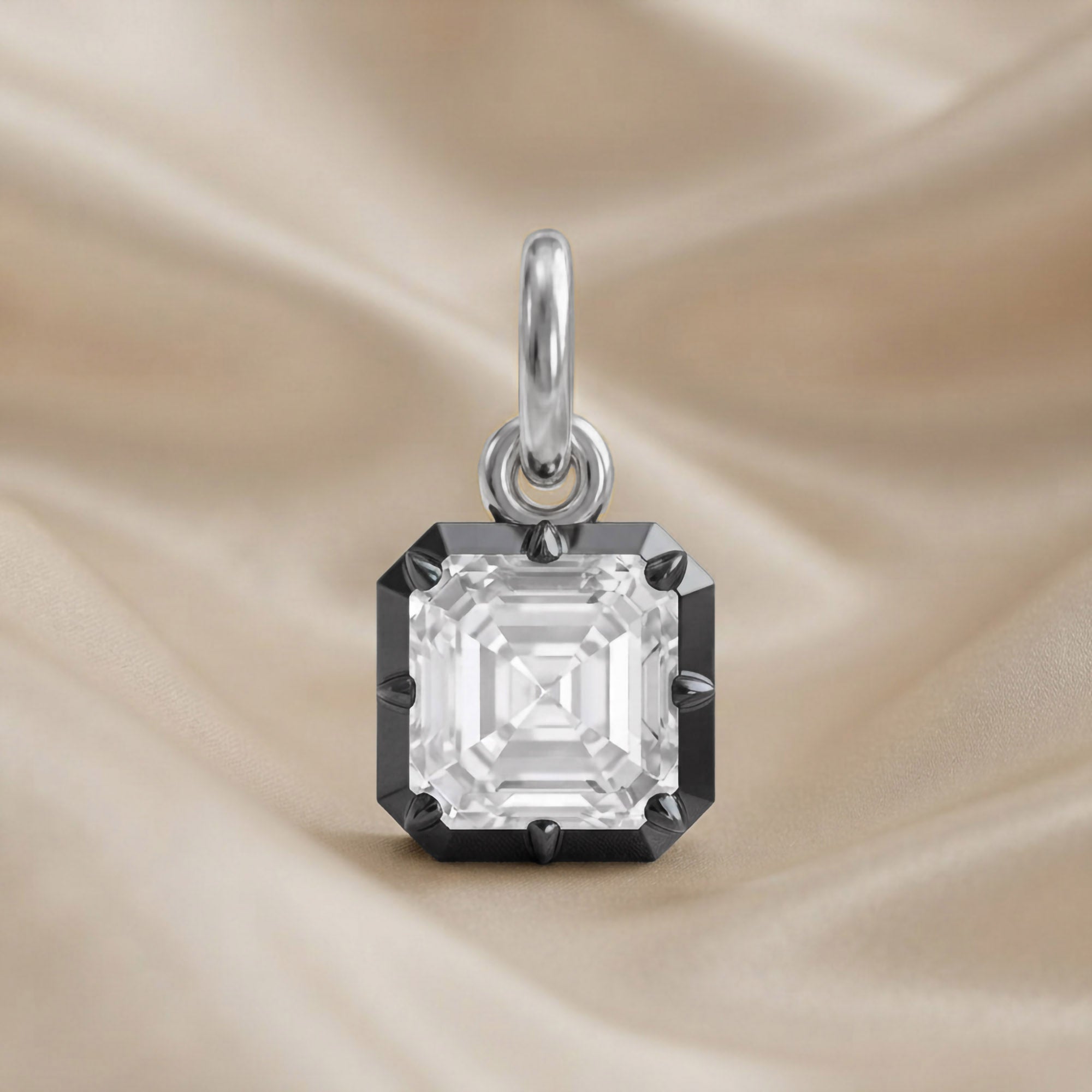 Multi Shape Lab Grown Diamond Solitaire Pendant