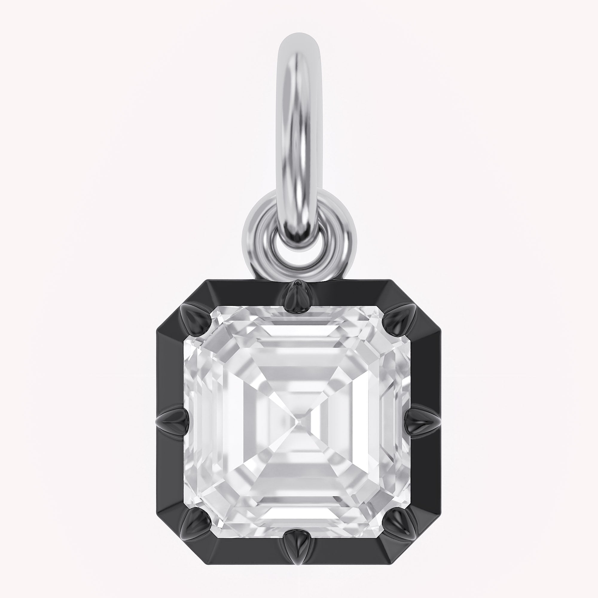Multi Shape Lab Grown Diamond Solitaire Pendant