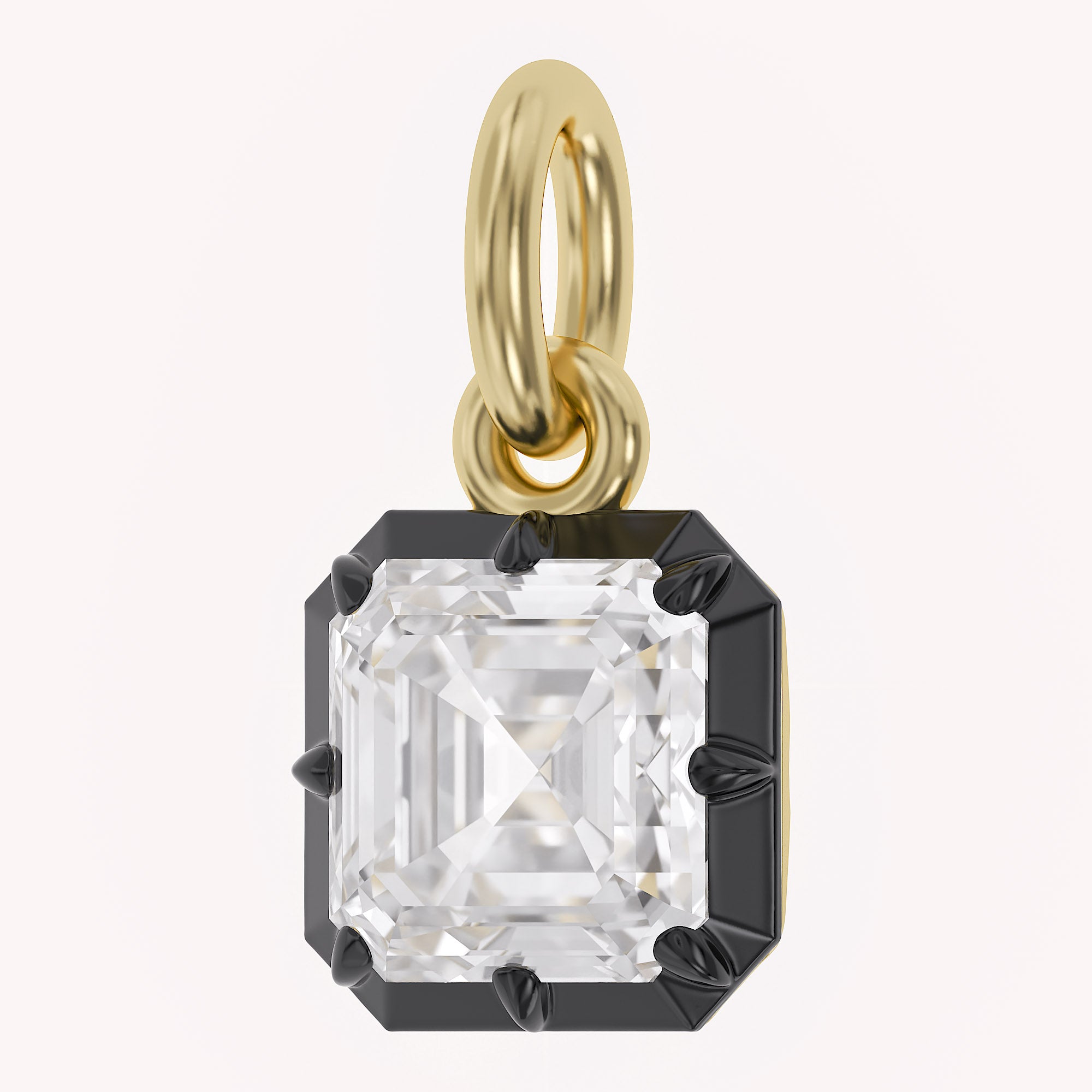 Multi Shape Lab Grown Diamond Solitaire Pendant