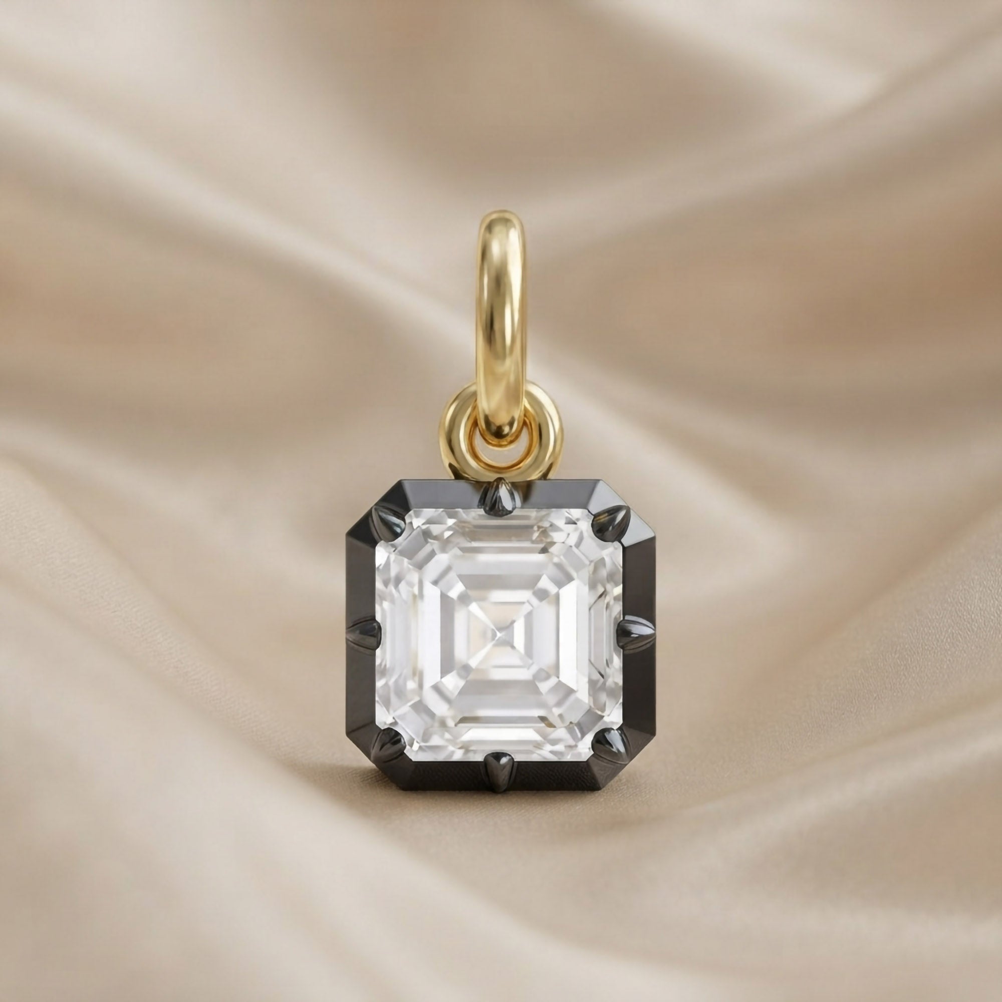 Multi Shape Lab Grown Diamond Solitaire Pendant