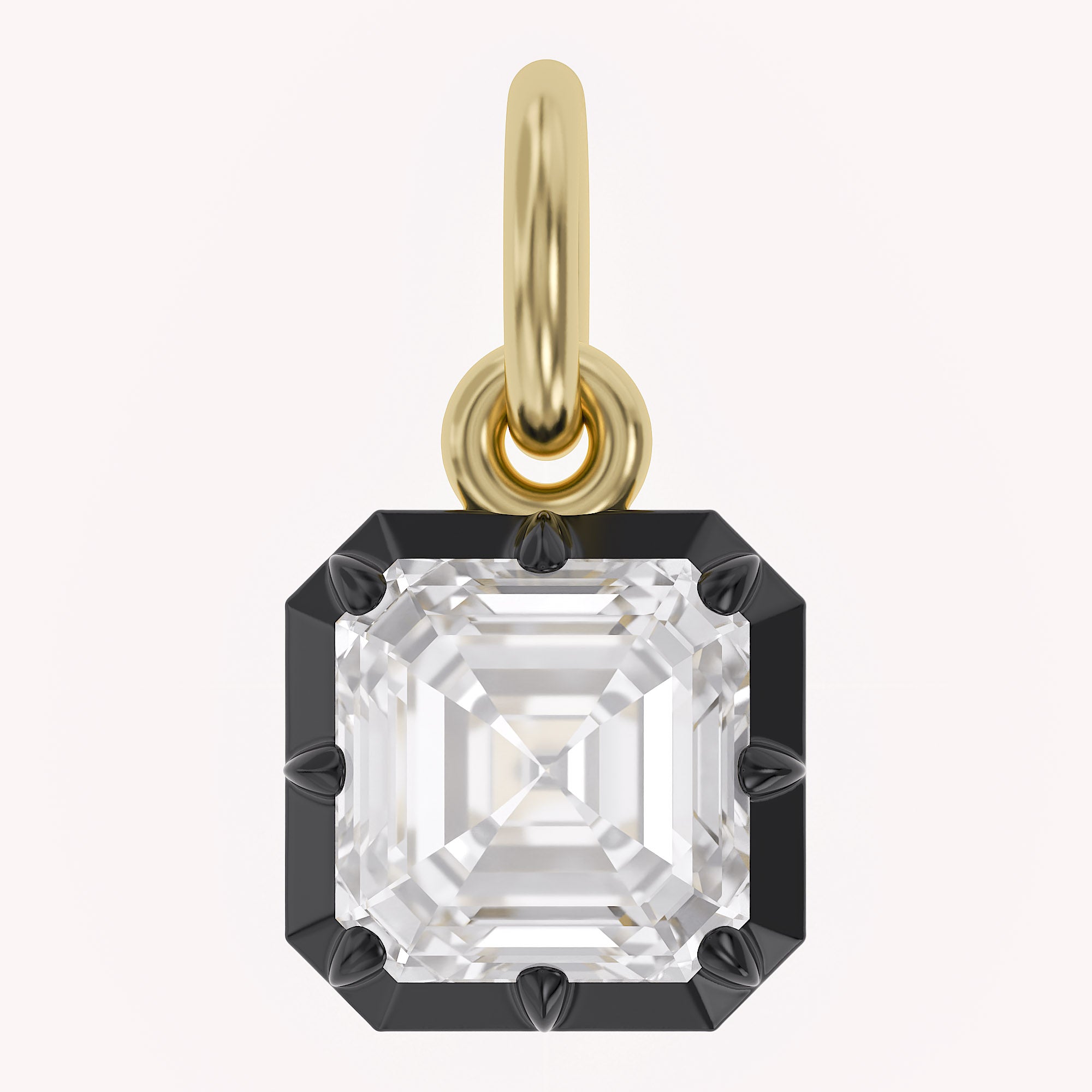 Multi Shape Lab Grown Diamond Solitaire Pendant