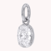 Cushion-Cut Solitaire Pendant | Lab-Grown Diamond