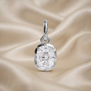 Cushion-Cut Solitaire Pendant | Lab-Grown Diamond
