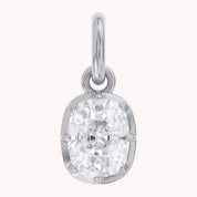 Cushion-Cut Solitaire Pendant | Lab-Grown Diamond