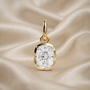 Cushion-Cut Solitaire Pendant | Lab-Grown Diamond