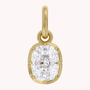 Cushion-Cut Solitaire Pendant | Lab-Grown Diamond