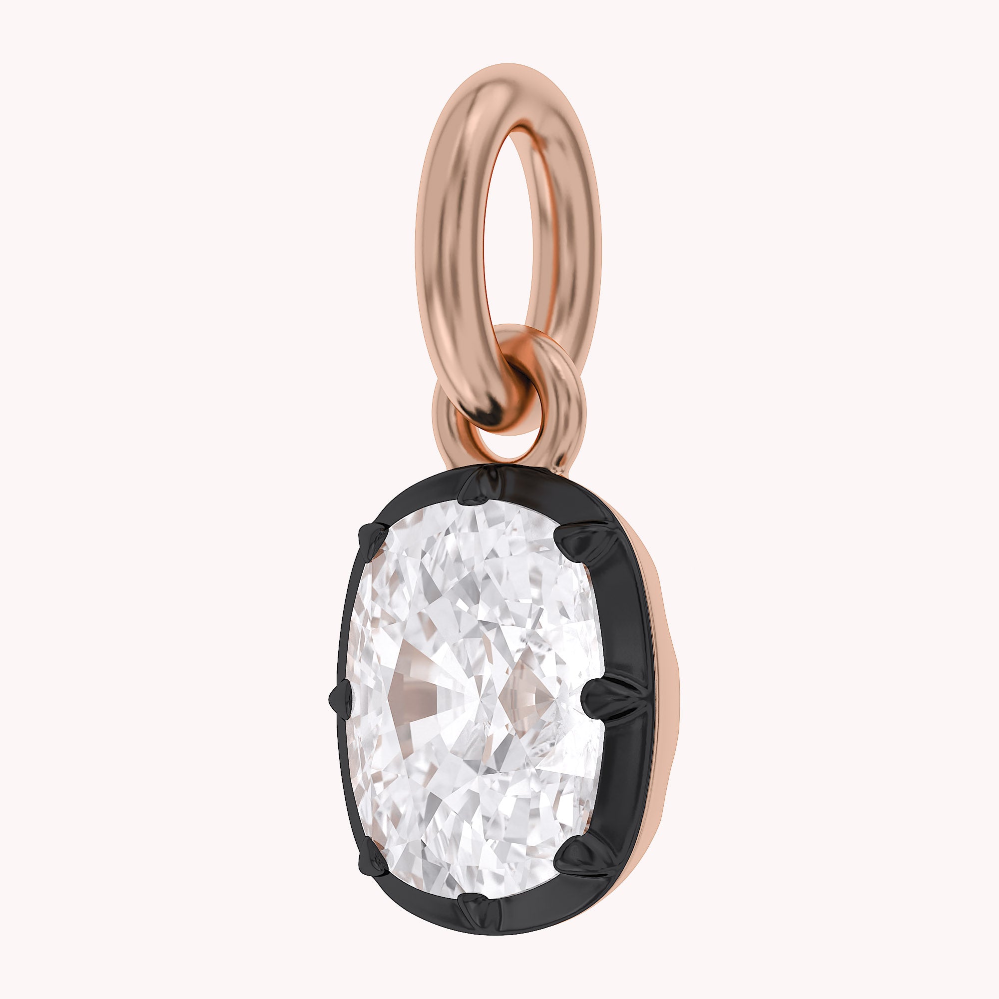 Cushion-Cut Solitaire Pendant | Lab-Grown Diamond