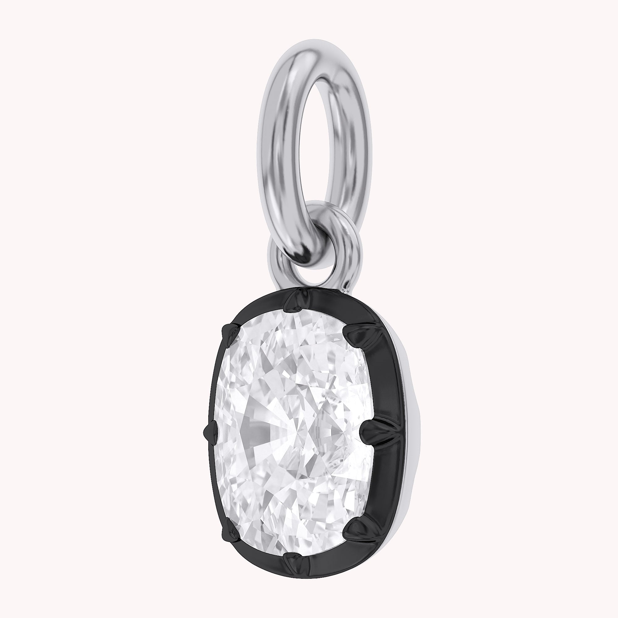 Cushion-Cut Solitaire Pendant | Lab-Grown Diamond
