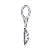 Solitaire Charm Pendant Multi Shape 3.00 Carat Lab Created Moissanite