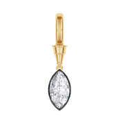 Solitaire Charm Pendant Multi Shape 3.00 Carat Lab Created Moissanite