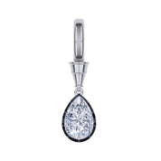 Solitaire Charm Pendant Multi Shape 3.00 Carat Lab Created Moissanite