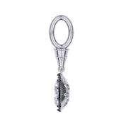 Solitaire Charm Pendant Multi Shape 3.00 Carat Lab Created Moissanite
