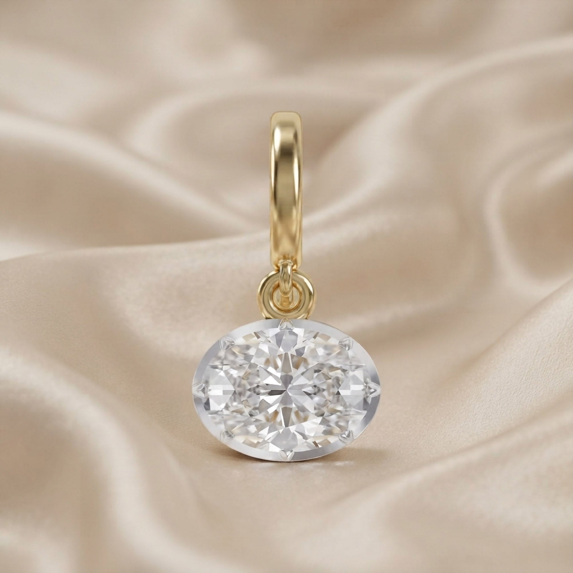 Multi Shape Lab Grown Diamond Solitaire Pendant