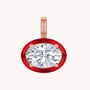 Solitaire Pendant Multi Shape Lab Created Moissanite Diamond