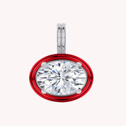 Solitaire Pendant Multi Shape Lab Created Moissanite Diamond