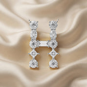 Initial Letter Pendant Multi Shape Lab Grown Diamond