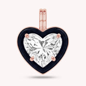 Solitaire Pendant Multi Shape Lab Created Moissanite Diamond