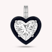 Solitaire Pendant Multi Shape Lab Created Moissanite Diamond