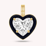 Solitaire Pendant Multi Shape Lab Created Moissanite Diamond