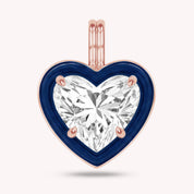 Solitaire Pendant Multi Shape Lab Created Moissanite Diamond