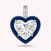 Solitaire Pendant Multi Shape Lab Created Moissanite Diamond