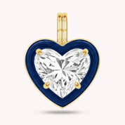 Solitaire Pendant Multi Shape Lab Created Moissanite Diamond