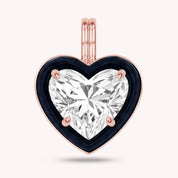 Solitaire Pendant Multi Shape Lab Created Moissanite Diamond