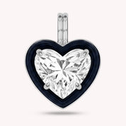 Solitaire Pendant Multi Shape Lab Created Moissanite Diamond